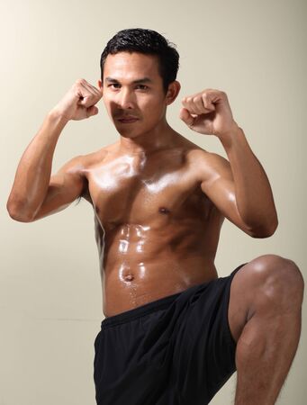 mixed martial artの写真素材