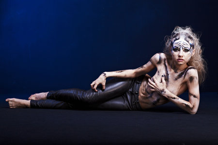 White tiger の写真素材