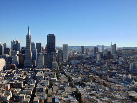 san francisco skyline buildings cityの写真素材