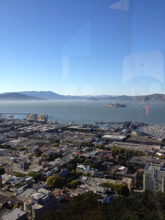 san francisco bay water view ocean skylineの写真素材