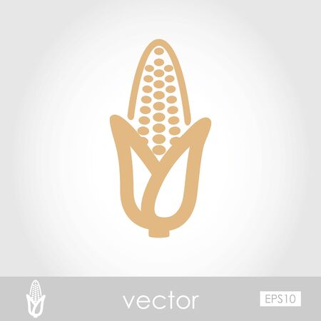 Vector Corn iconのイラスト素材