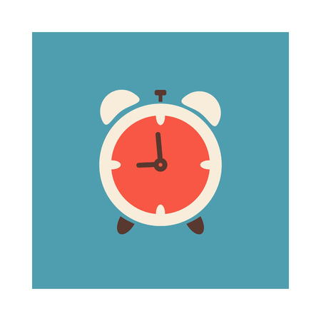 Alarm Clock vector icon, travel illustrationのイラスト素材