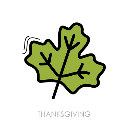 Autumn Leaves maple icon. Harvest.のイラスト素材