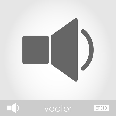 Audio speaker volume icon vector illustration,のイラスト素材