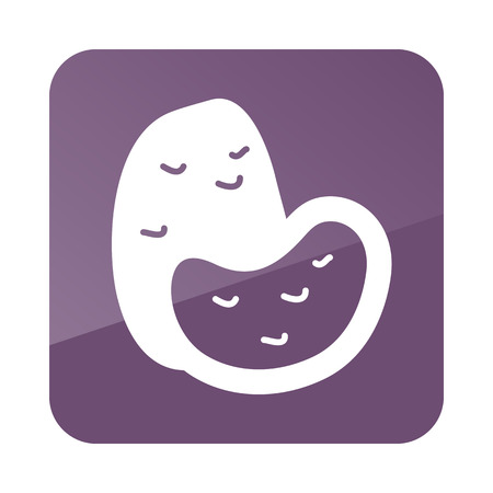 Potato outline icon. Vegetable vector illustration eps 10のイラスト素材