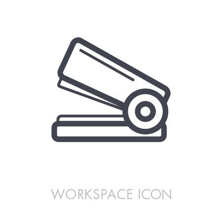 Stapler outline icon.のイラスト素材