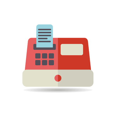 Cash machine icon. E-commerce sign. Graph symbol for your web site design, logo, app, UI. Vector illustration, EPS10.のイラスト素材