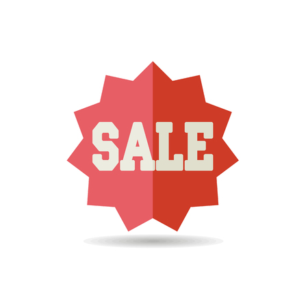 Sale tag icon. E-commerce sign. Graph symbol for your web site design, logo, app, UI. Vector illustration, EPS10.のイラスト素材