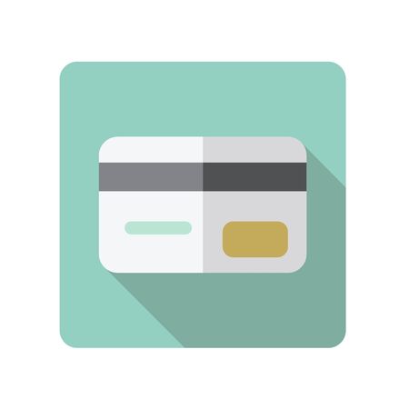 Credit card icon. E-commerce sign.のイラスト素材