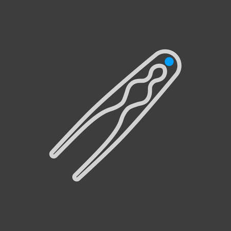 Nutcracker pliers vector icon. Kitchen appliances. Graph symbol for cooking web site design, logo, app, UIのイラスト素材