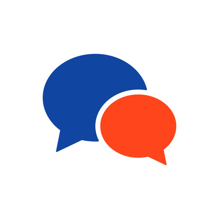Chat speech glyph icon. E-commerce sign. Graph symbol for your web site design, logo, app, UI....