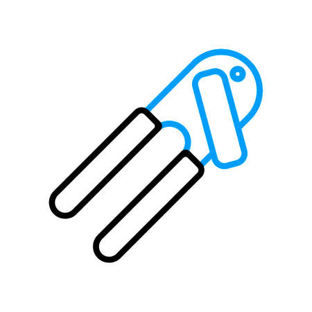 Can opener vector icon. Kitchen appliances. Graph symbol for cooking web site design, logo, app, UIのイラスト素材