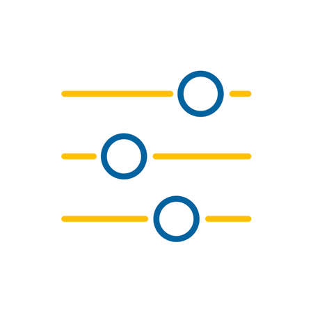 Equalizer vector icon. Music sound wave symbol. Graph symbol for music and sound web site and apps design, logo, app, UIのイラスト素材