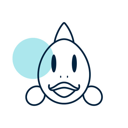 Fish isolated icon. Animal head vector illustration. agriculture sign. Graph symbol for your web...