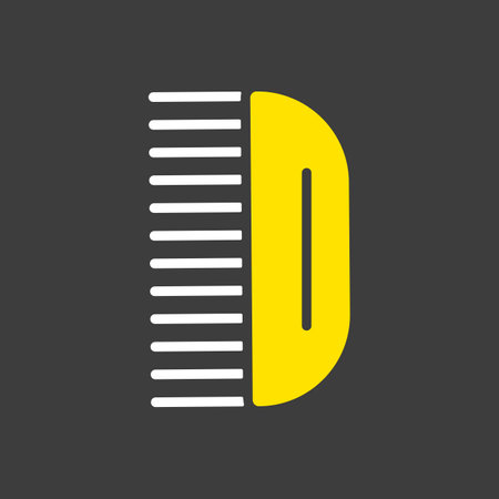 Hairbrush baby vector isolated glyph icon. Graph symbol for children and newborn babies web site and apps design, logo, app, UIのイラスト素材