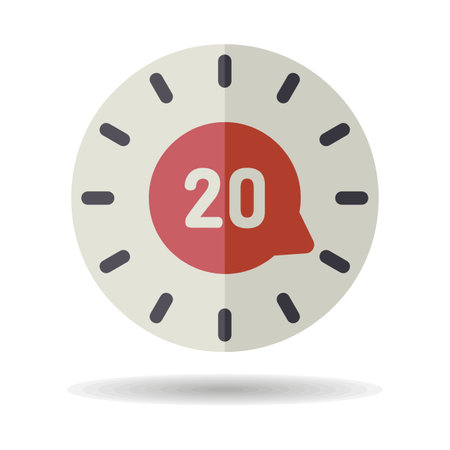 Timer vector icon. Kitchen appliance. Graph symbol for cooking web site design, logo, app, UIのイラスト素材