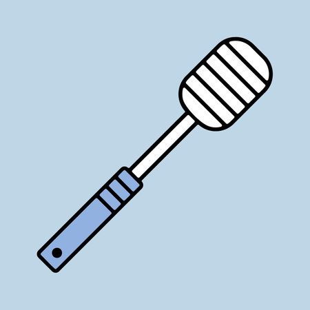 Honey dipper vector isolated icon. Kitchen appliances. Graph symbol for cooking web site design, logo, app, UIのイラスト素材
