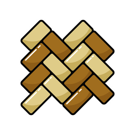 Parquet floor vector icon. Construction, repair and building. Graph symbol for your web site design, logo, app, UI. Vector illustration, EPS10.のイラスト素材