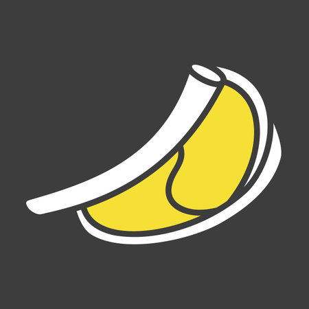 Solid black glyph icon of a rib steak with a large bone, isolated on white, suitable for barbecue or restaurant menu design.のイラスト素材