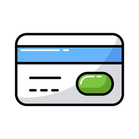 Credit card vector icon. Online payment. Credit debit card cash withdrawal. E-commerce sign. Graph symbol for your web site design, logo, app, UIのイラスト素材