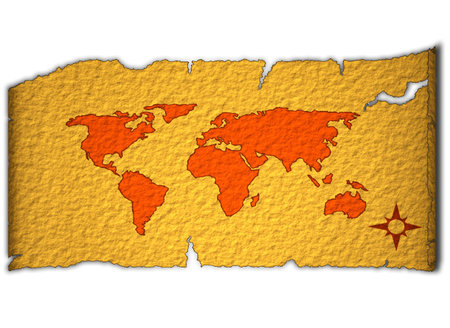 Old world map