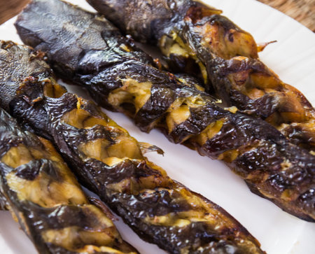 asian style grilled catfish