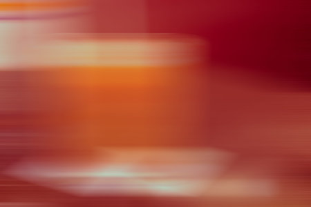 orange and red tone motion blur abstract for background