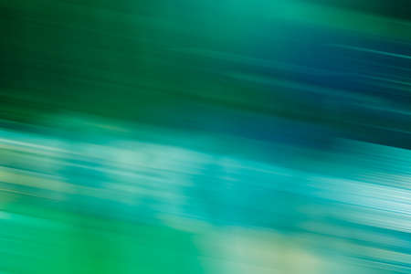 green and blue color tone motion blur illustration abstract for backgroundの写真素材