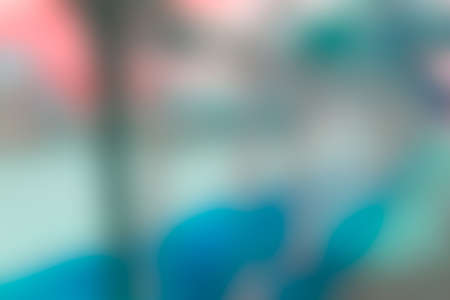 the abstract of orange, green and blue color tone for backgroundの写真素材