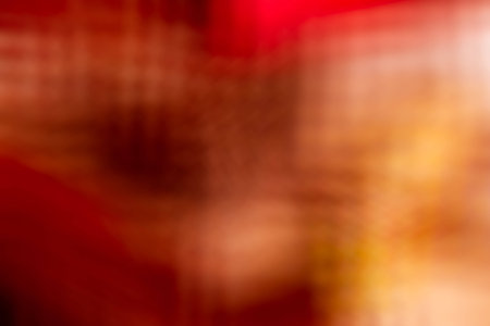 the abstract of red and yellow color tone illustration for backgroundの写真素材