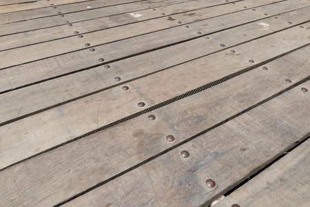 surface of old wooden board for texture abstract backgroundの写真素材