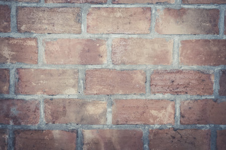 surface of orange brick wall abstract texture background backdrop
