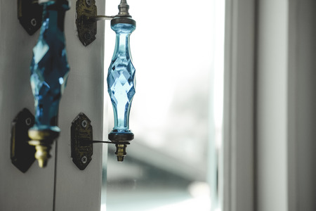 luxury handle for window in house or hotelの写真素材