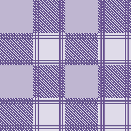 Seamless tartan plaid pattern in purple tone.のイラスト素材