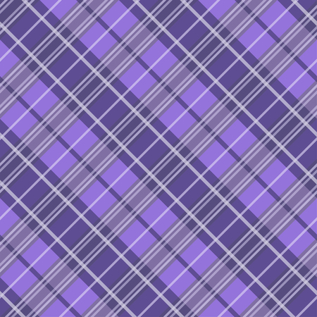 Seamless tartan plaid pattern in purple tone.のイラスト素材