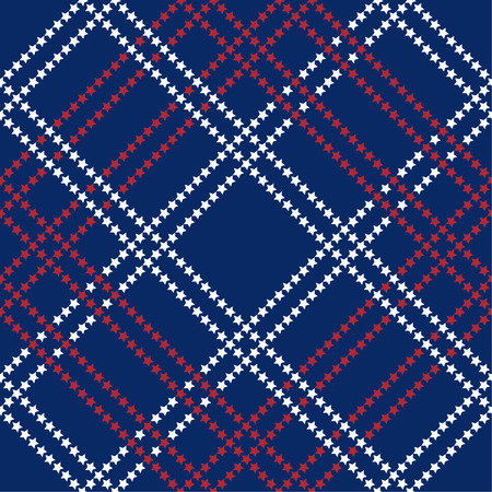 Patriotic background patterns for Independence Day.のイラスト素材