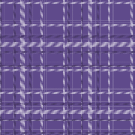 Tartan pattern fabric seamless. Purple and Ultra Violet tone.のイラスト素材