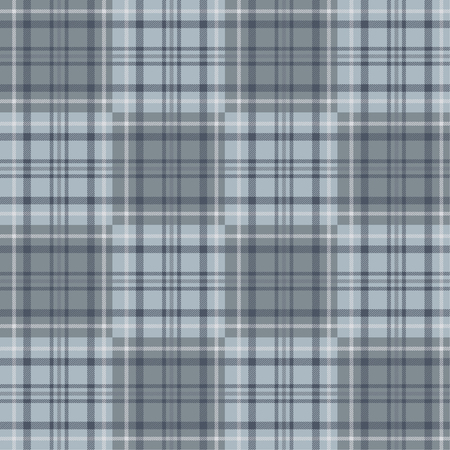 Seamless tartan plaid pattern in gray tone.のイラスト素材