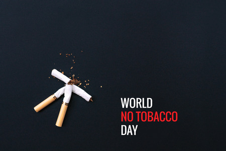 World No Tobacco Day. May 31st No Smoking Day. Poison of cigaretteの写真素材