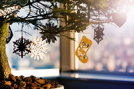 Merry Christmas and Happy New Year conceptの写真素材