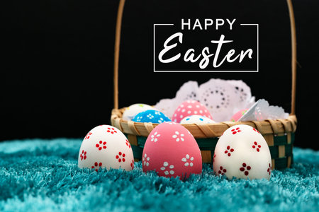 Easter egg, happy Easter sunday hunt holiday decorations