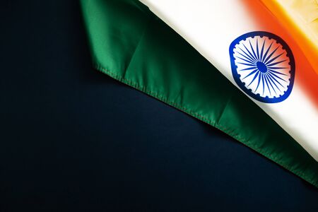 India Republic Day Celebration on January 26, Indian national day, India flagの写真素材