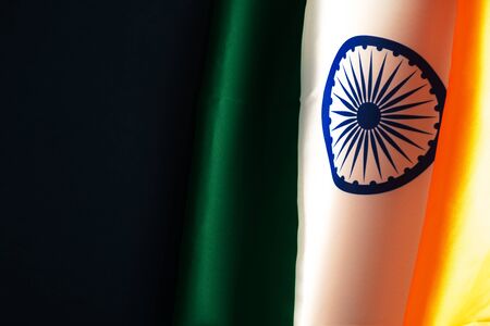 India Republic Day Celebration on January 26, Indian national day, India flagの写真素材