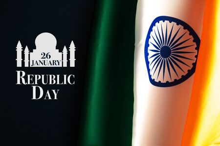 India Republic Day Celebration on January 26, Indian national dayの写真素材