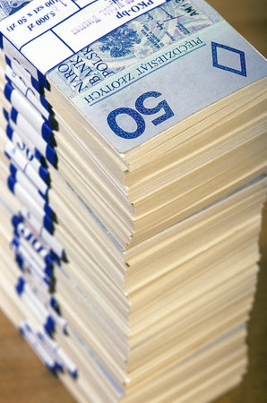 Polish piebiadze, banknotes.