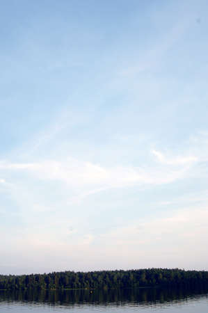 Lake NIdzkie, Masuriaの写真素材