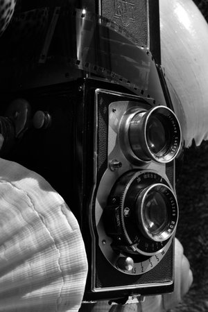 old 6x7 analog camera