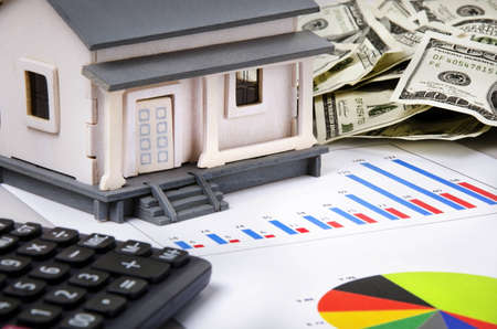 concept of successful real estate businessの写真素材