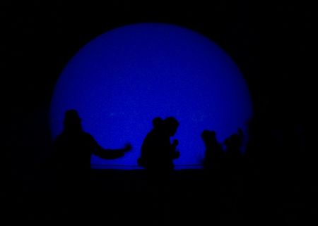 Blue Danceの写真素材