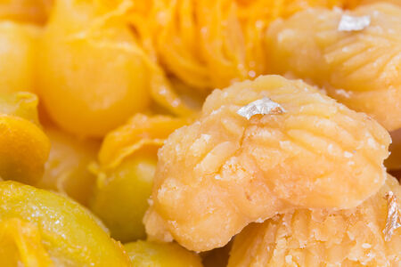 Beautiful traditional Thai Dessertの写真素材